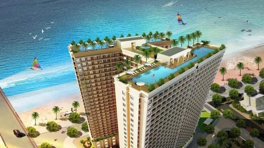 Golden Apartment With Sea View Da Nang Buitenkant foto